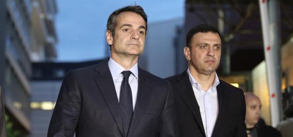 Στο υπουργείο Υγείας ο Κυριάκος Μητσοτάκης