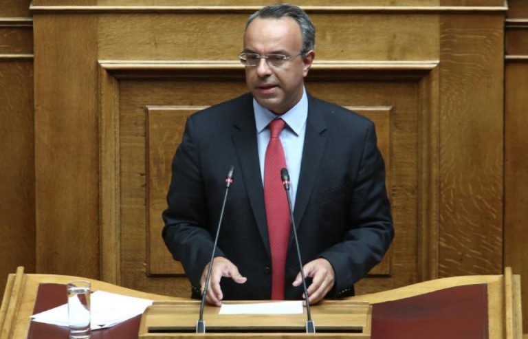 Σταϊκούρας: Η κυβέρνηση έχει ξεκινήσει την απαλλαγή της μεσαίας τάξης από την υπερφορολόγηση