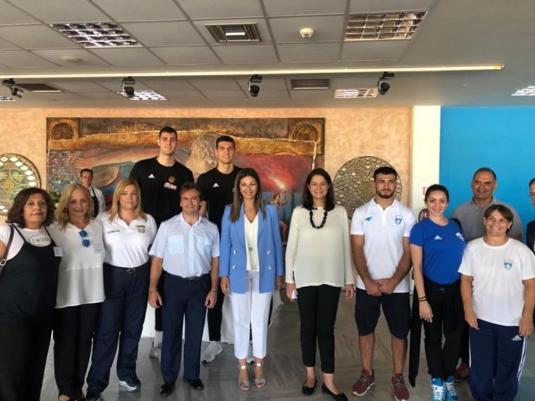 Εκδηλώσεις για την Ευρωπαϊκή Ημέρα Σχολικού Αθλητισμού, παρουσία της υπουργού Παιδείας Νίκης Κεραμέως