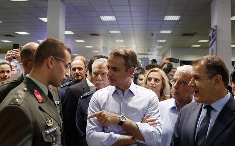 Τρεις ώρες διήρκησε η περιοδεία του πρωθυπουργού, Κ.Μητσοτάκη, στα περίπτερα της 84ης ΔΕΘ