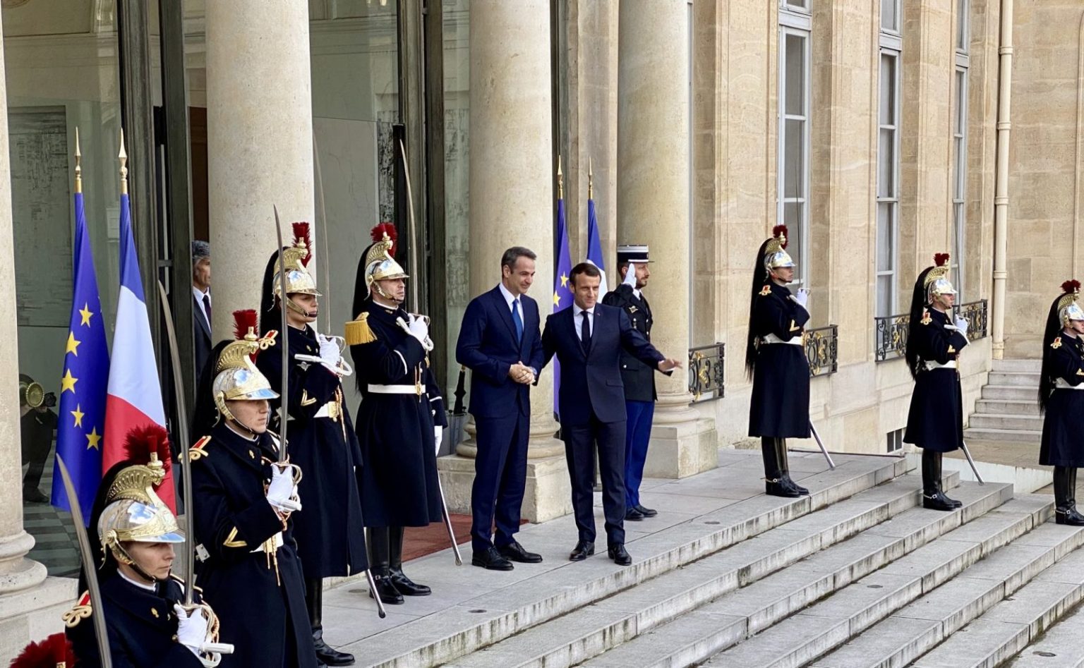 Μητσοτάκης και Μακρόν