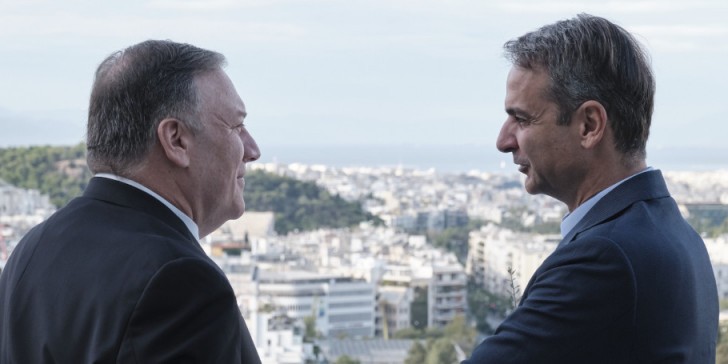 Δημόσια επιστολή στήριξης Πομπέο σε Μητσοτάκη