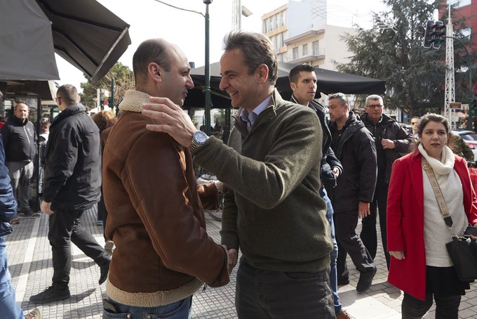 Μήνυμα Μητσοτάκη από Έβρο: Σύνορα της ΕΕ τα σύνορα της Ελλάδας Ο Κυριάκος Μητσοτάκης στην Αλεξανδρούπολη