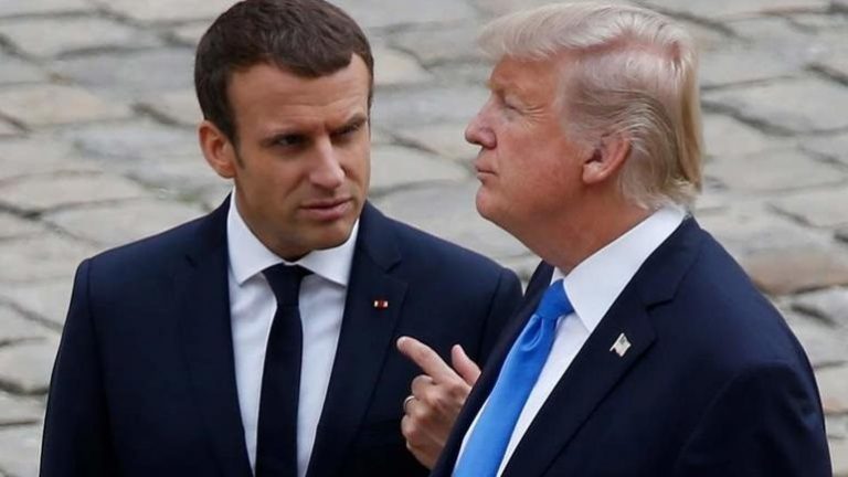 Kοινή πρωτοβουλία Τραμπ-Μακρόν κατά του κορoνοϊού