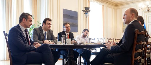 Τι συζήτησαν ο Μητσοτάκης με τον CEO της Vodafone;
