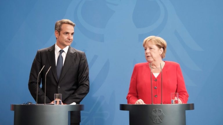 Τηλεφωνική επικοινωνία Μητσοτάκη-Μέρκελ για την τουρκική προκλητικότητα