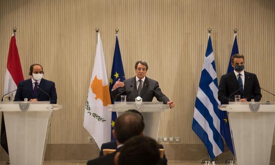 Τριμερής Ελλάδας – Κύπρου – Αιγύπτου: Τι αναφέρει η κοινή διακήρυξη (vid)