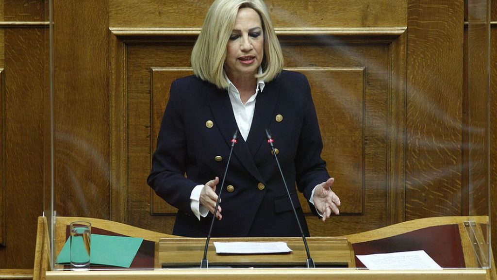 Φώφη Γεννηματά δηλώσεις από το βήμα της Βουλής