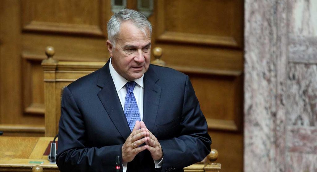 Μάκης Βορίδης μιλά από το βήμα της Βουλής