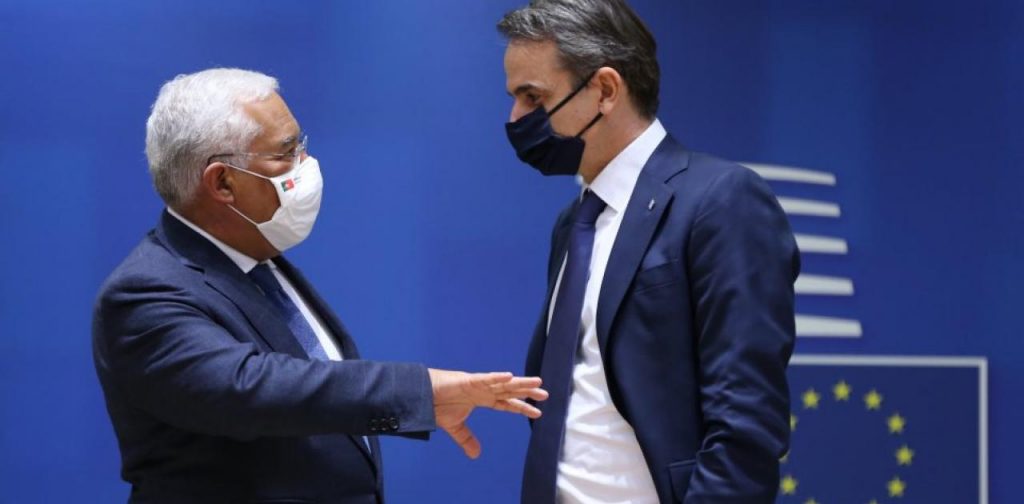 Συνάντηση Μητσοτάκη – Κόστα στη Λισαβόνα Κυριάκος Μητσοτάκης Αντόνιιο Κόστα