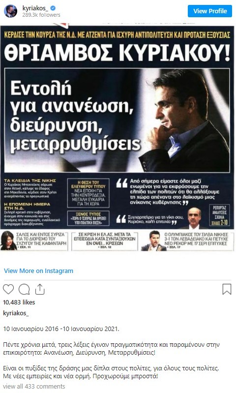 Κυριάκος Μητσοτάκης