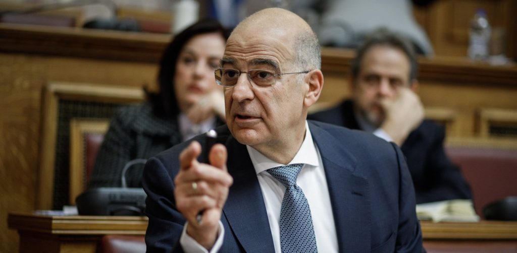 Νίκος Δένδιας στη Βουλή