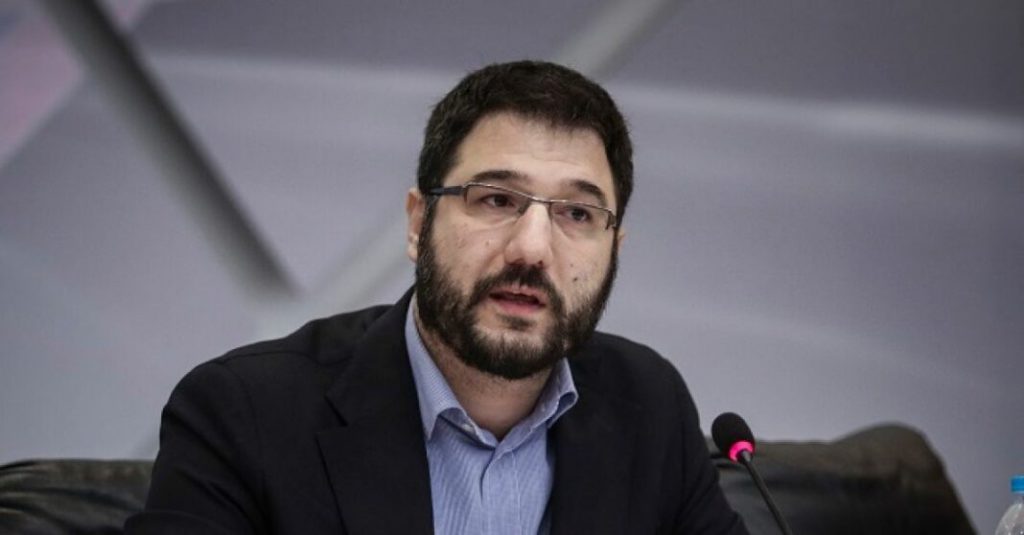 O εκπρόσωπος Τύπου του ΣΥΡΙΖΑ – Προοδευτική Συμμαχία, Νάσος Ηλιόπουλος