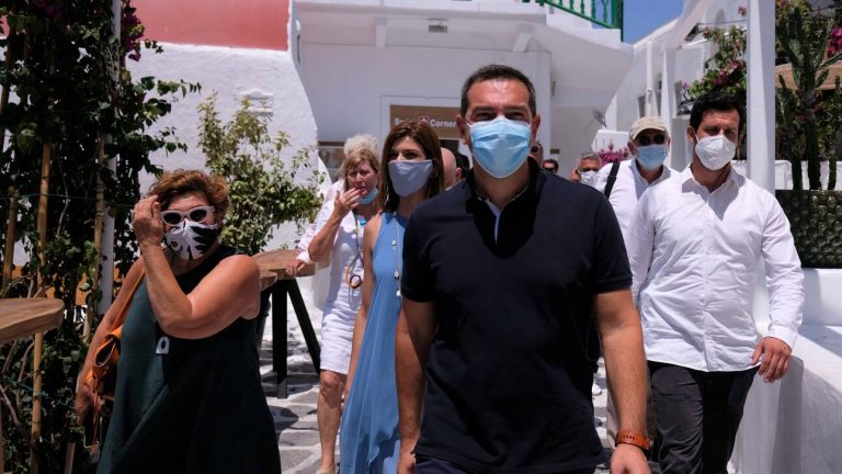 Στο Μανταμάδο Λέσβου ο Αλέξης Τσίπρας