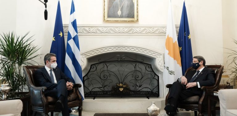 Μητσοτάκης σε Τουρκία: Δεν παραιτούμαστε από το δικαίωμα της αυτοάμυνας Μητσοτάκης Αναστασιάδης