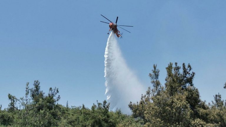 Συναγερμός στην Πυροσβεστική -Νέα φωτιά στα Βίλια